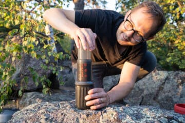 How To Make Coffee Outside (AeroPress & Cowboy Coffee)